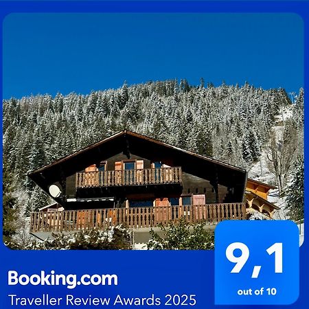 Charming, Cosy Chalet Nestled In A Breathtaking Surrounding With Spectacular, Stunning Mountain Views Abondance المظهر الخارجي الصورة