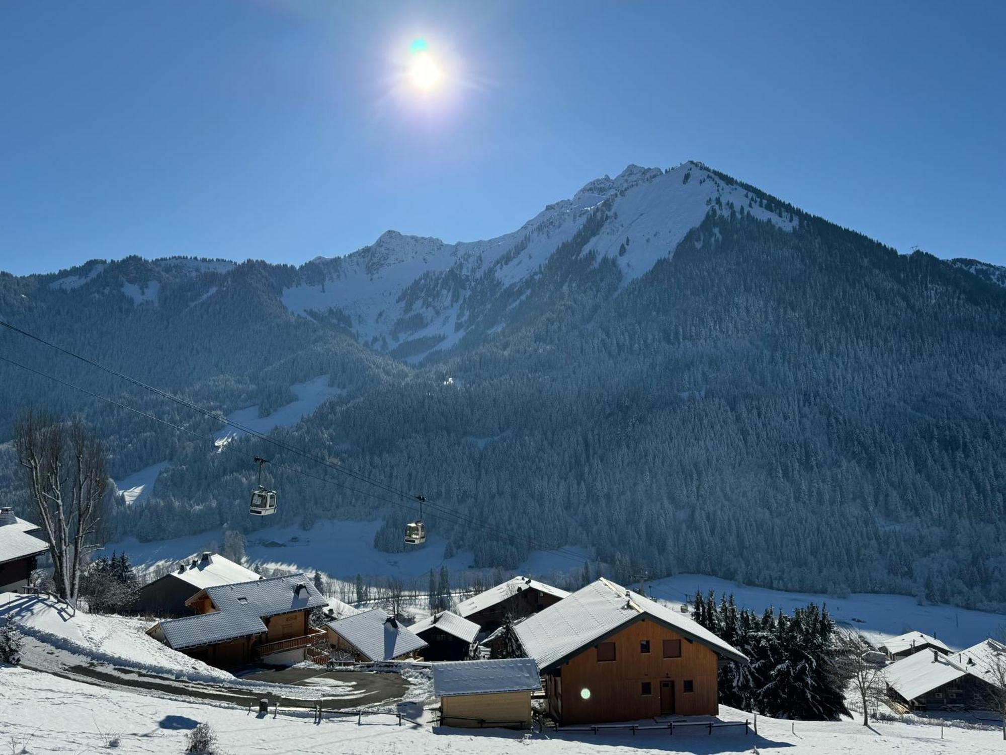 Charming, Cosy Chalet Nestled In A Breathtaking Surrounding With Spectacular, Stunning Mountain Views Abondance المظهر الخارجي الصورة