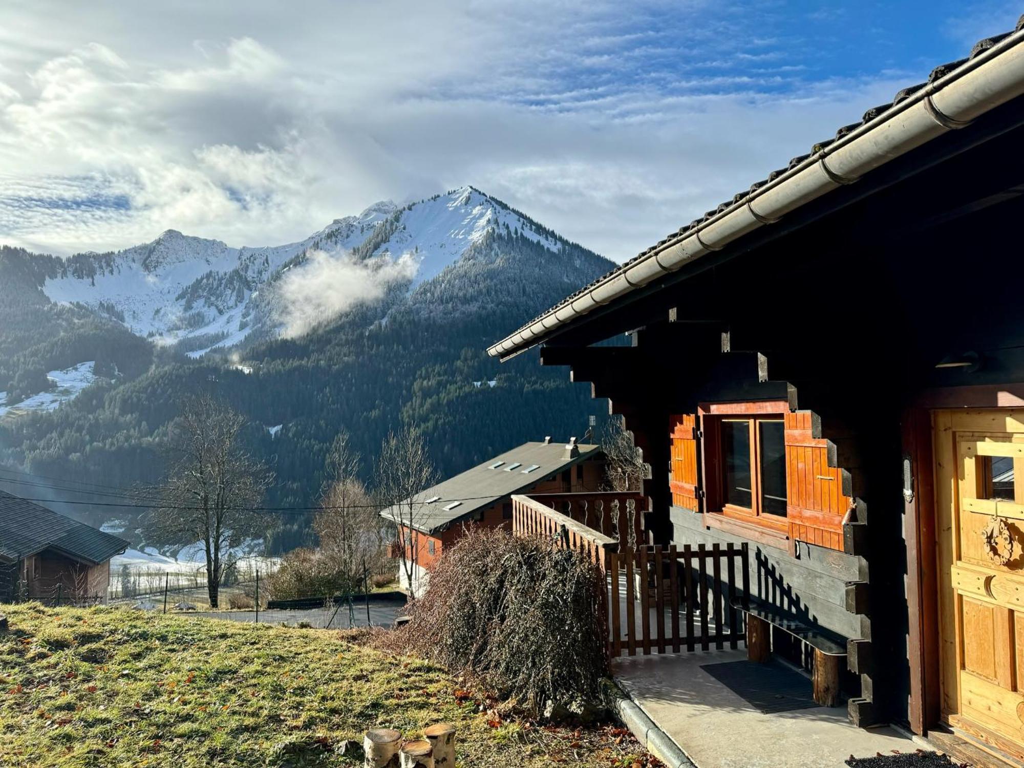 Charming, Cosy Chalet Nestled In A Breathtaking Surrounding With Spectacular, Stunning Mountain Views Abondance المظهر الخارجي الصورة