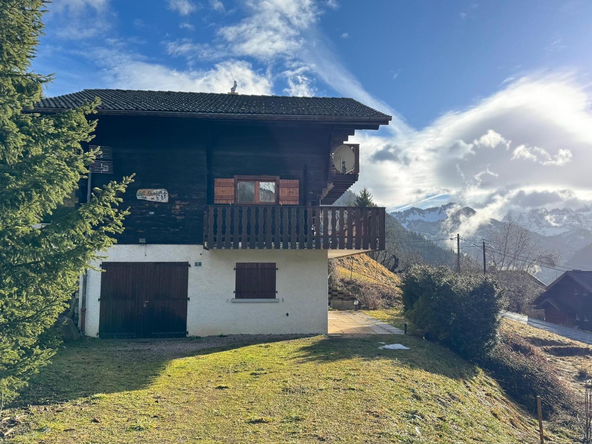 Charming, Cosy Chalet Nestled In A Breathtaking Surrounding With Spectacular, Stunning Mountain Views Abondance المظهر الخارجي الصورة